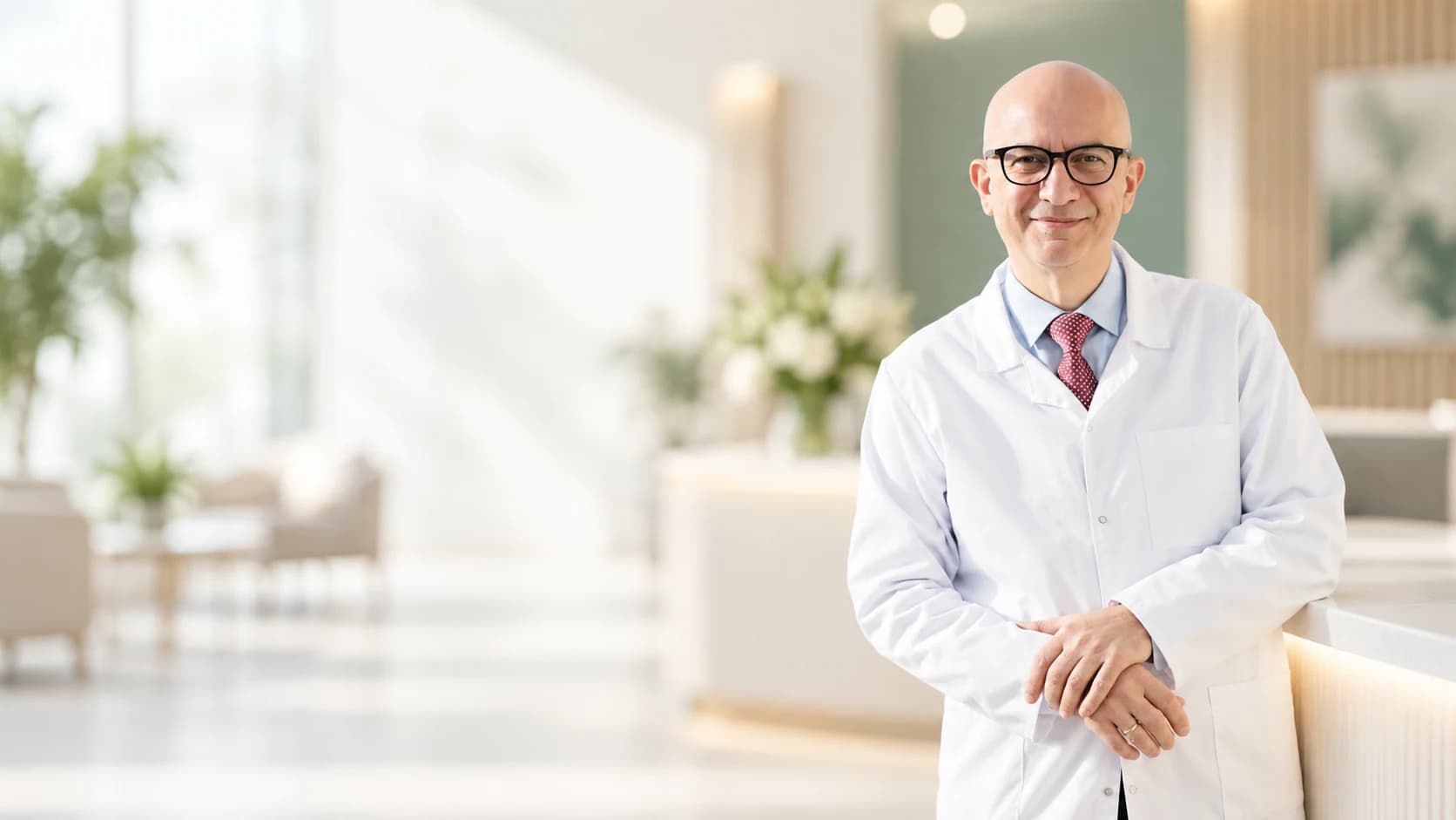Dr. Naser Dib in a clinical setting
